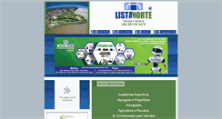 Desktop Screenshot of listanorteap.com.br